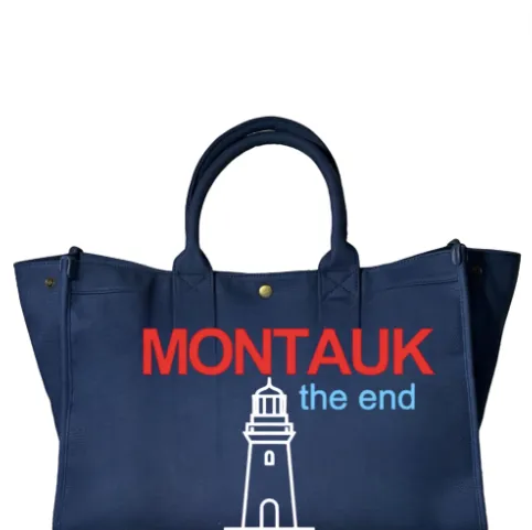 24oz Beach Tote - Montauk, Canvas