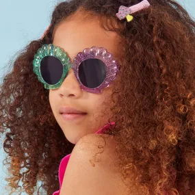 Accessorize London Girl's  Shell Novelty Sunglasses