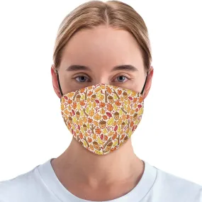 Adorable Autumn Pattern Face Cover