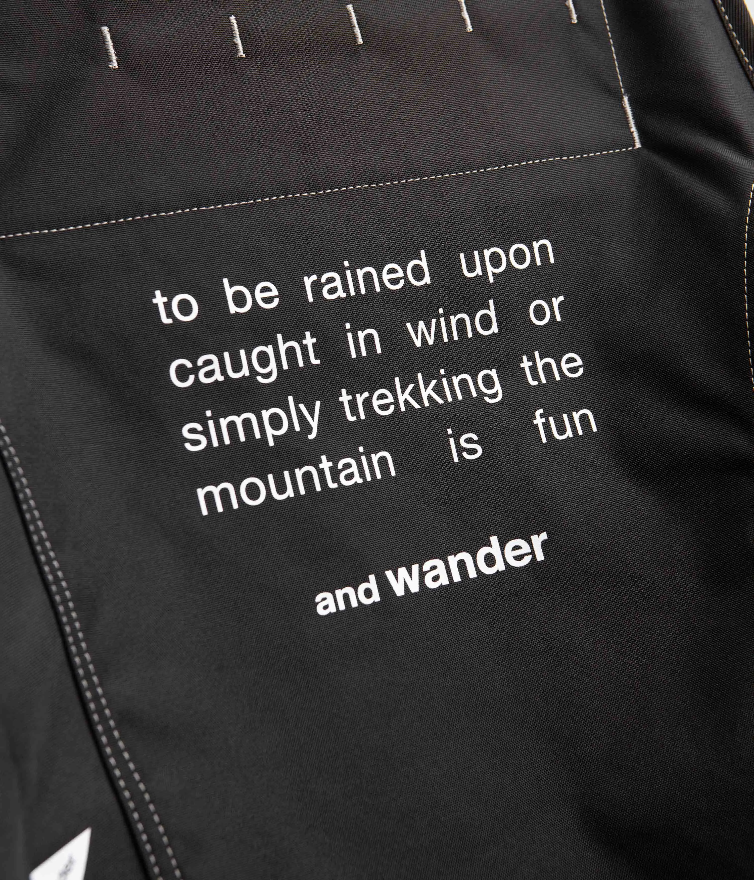 and wander x Helinox Folding Chair Two - Black