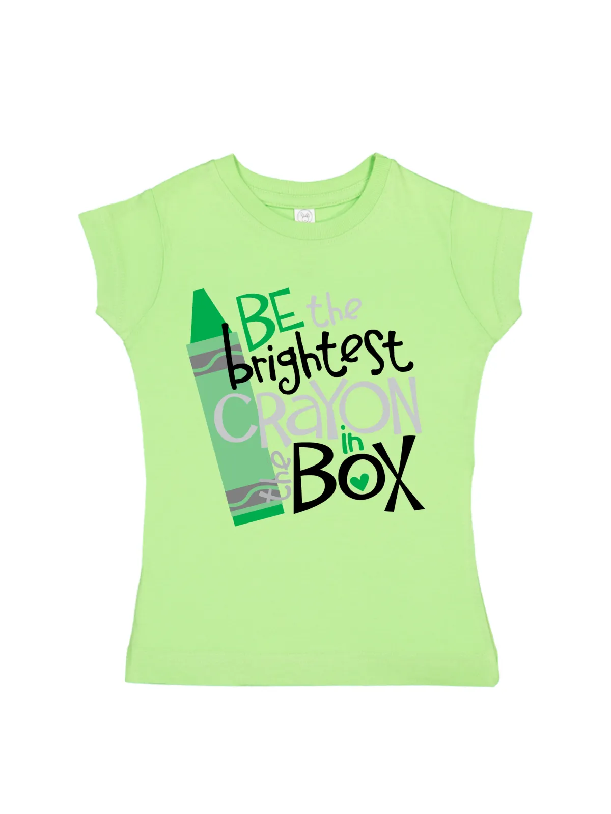 Be the Brightest Crayon in the Box Girls Shirt - Various Colors