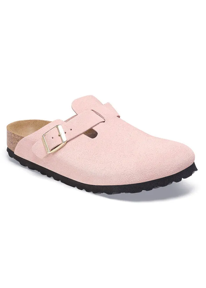 Birkenstock Boston Suede 1026171 Light Rose