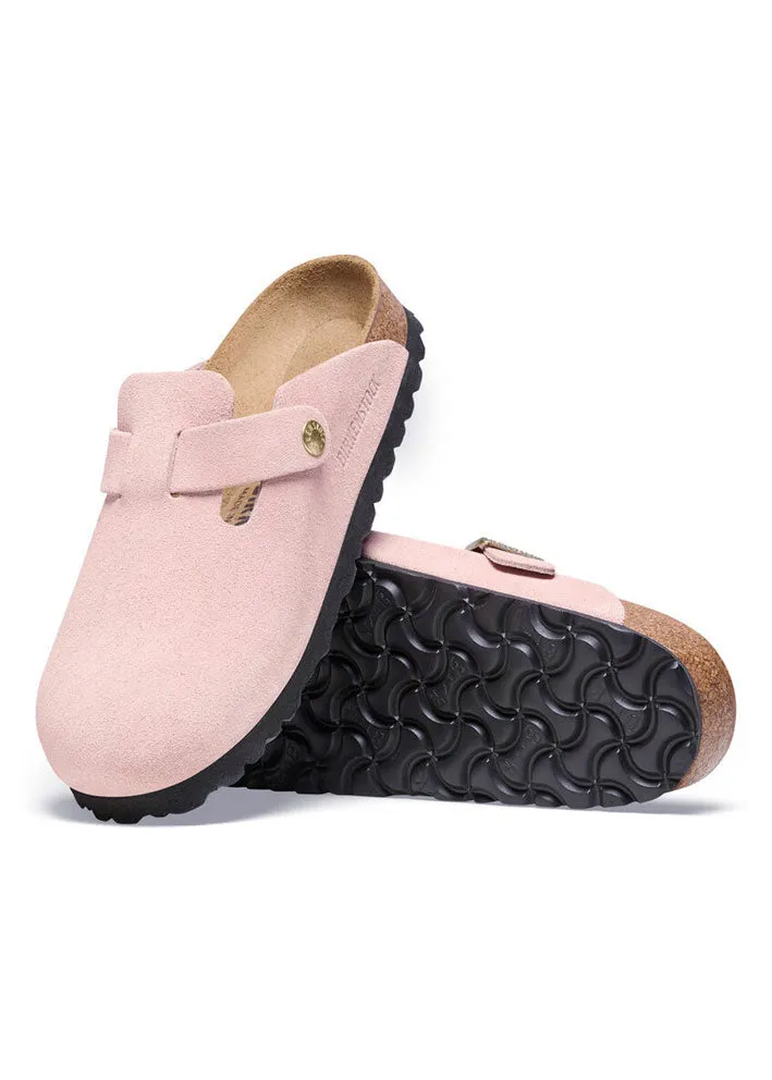 Birkenstock Boston Suede 1026171 Light Rose