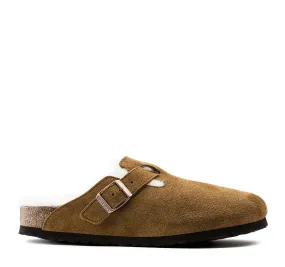 Birkenstock Boston Suede Shearling Clog