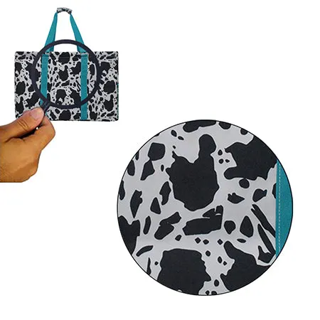 Black Cow Turquoise NGIL Mega Shopping Utility Tote Bag