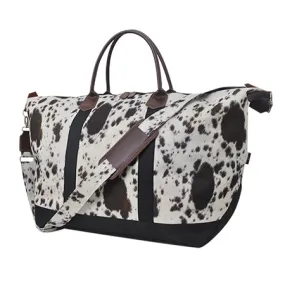 Black Cowhide NGIL Large Weekender Bag