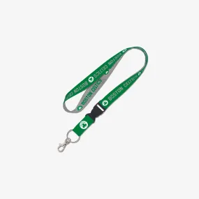 Boston Celtics 1" Lanyard W/Detachable Buckle