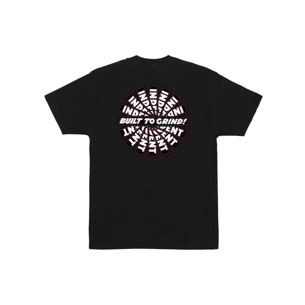 BTG Speed Revolve S/S Heavyweight T-Shirt (Black)