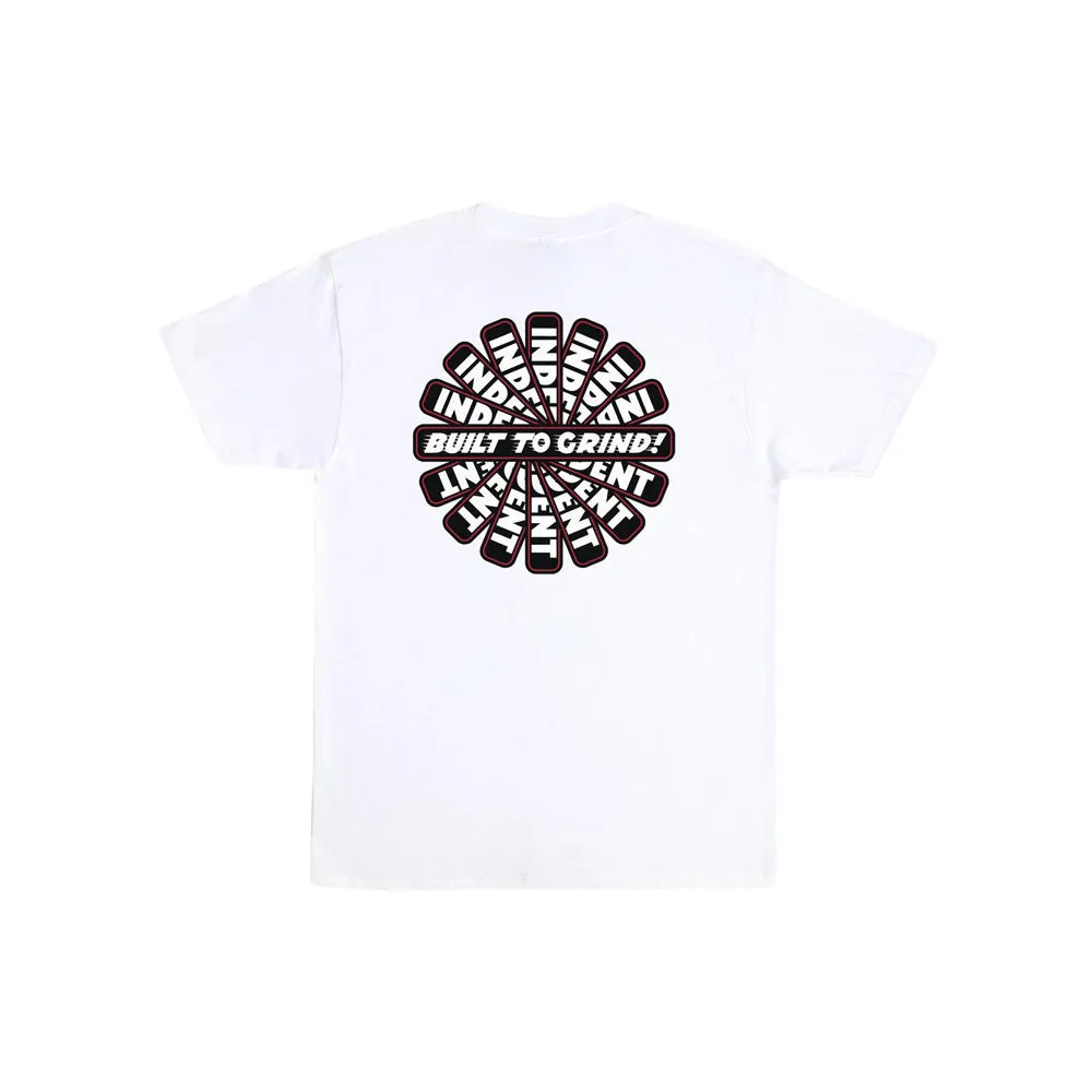 BTG Speed Revolve S/S Heavyweight T-Shirt (White)