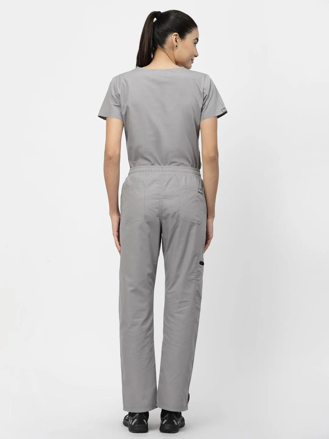 Classic Straight Pant Scrub - (Graphite) (Women's)