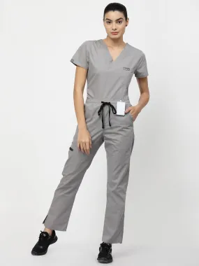 Classic Straight Pant Scrub - (Graphite) (Women's)