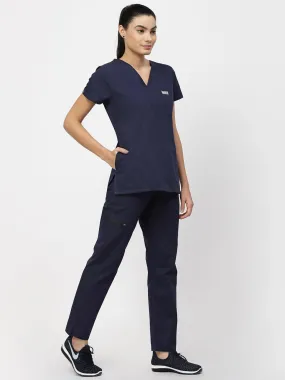 Classic Straight Pant Scrub - (Navy Blue) (Women's)