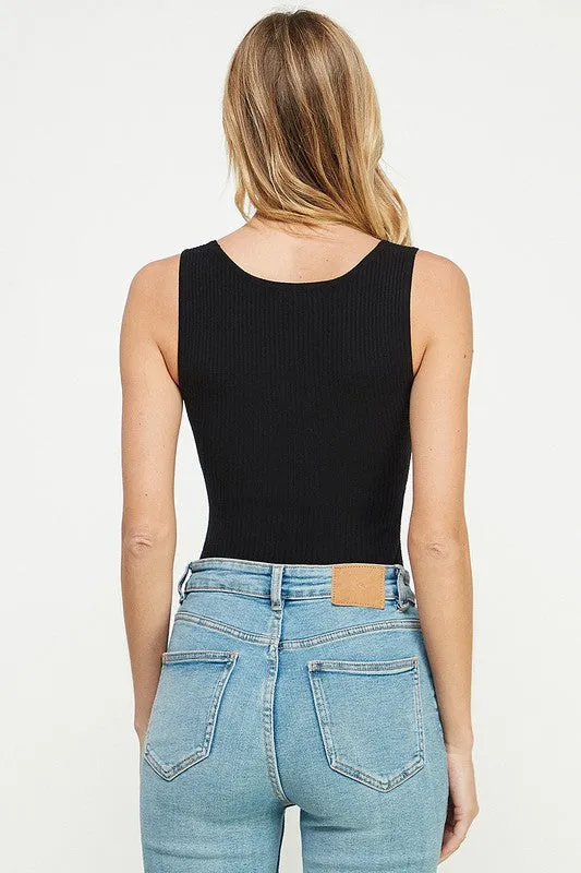 Dana Ribbed Bodysuit