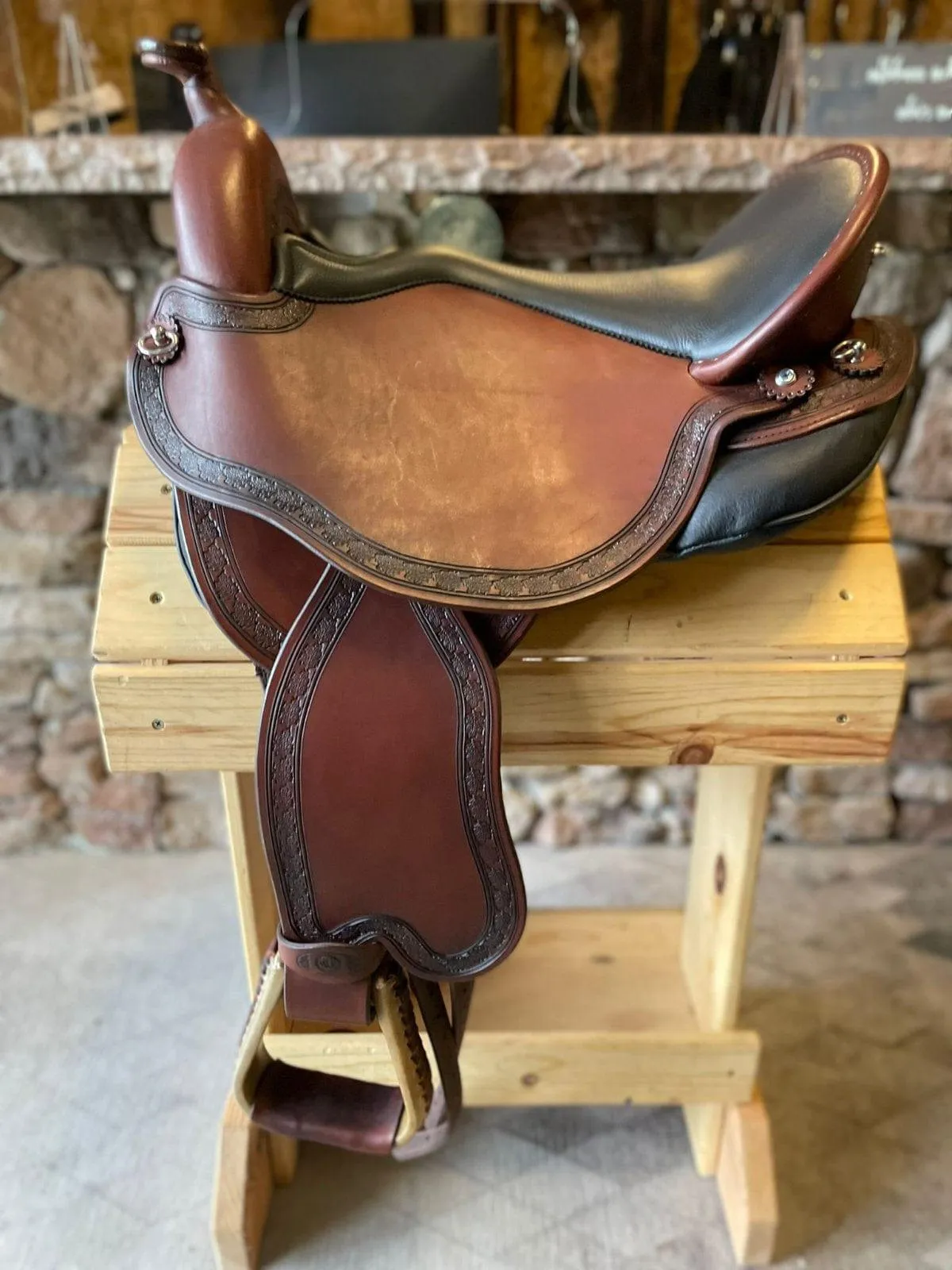 DP Saddlery Quantum Short & Light Western 5772(WD)