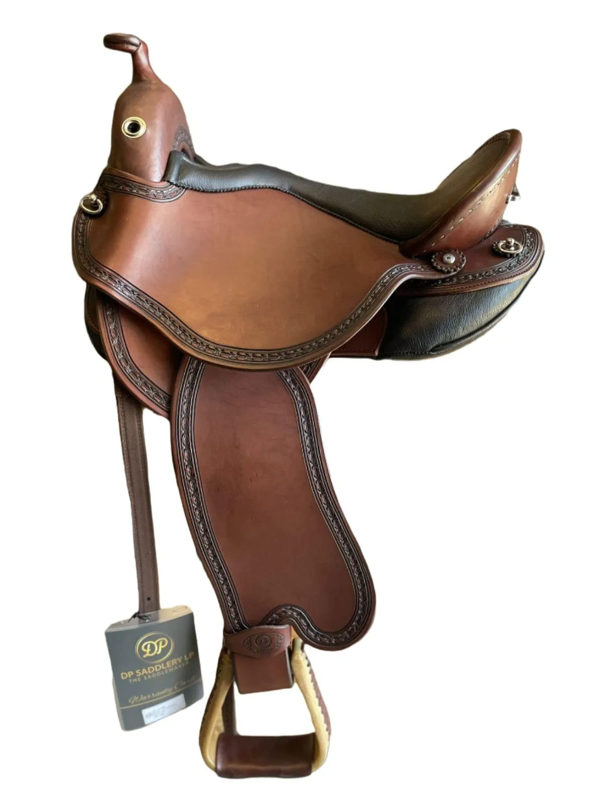 DP Saddlery Quantum Short & Light Western 6095(WD)