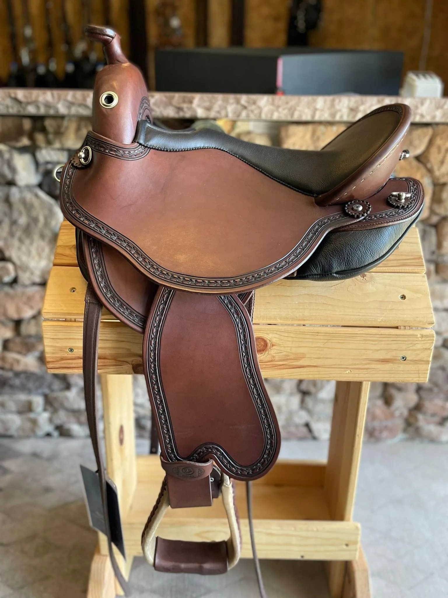 DP Saddlery Quantum Short & Light Western 6095(WD)