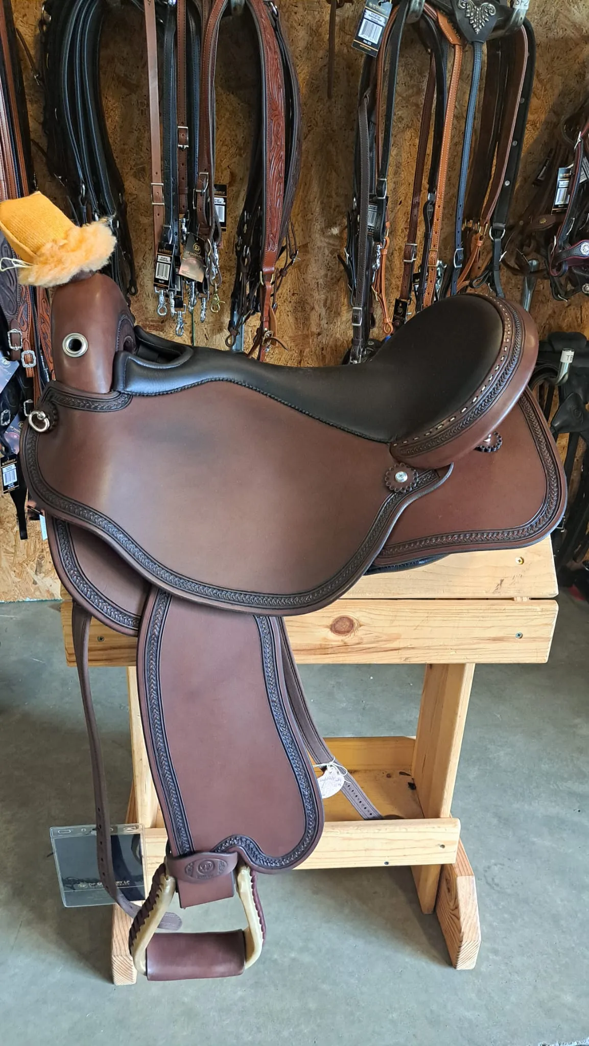 DP Saddlery Quantum Short & Light Western 7667(WD)