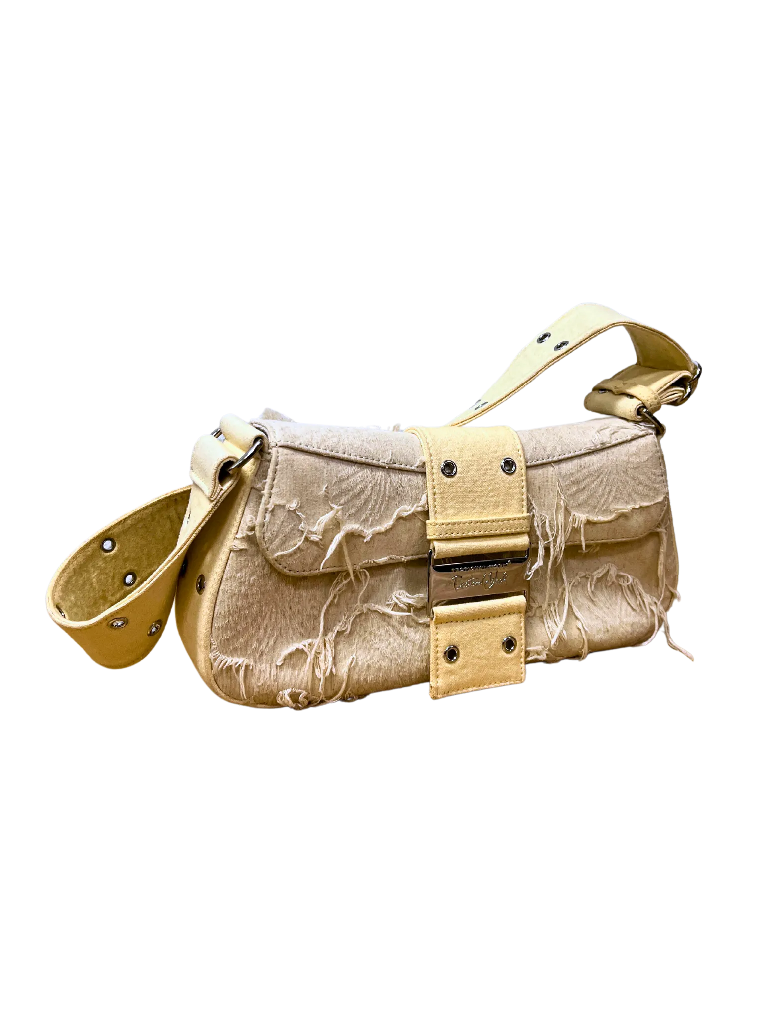 Emotional World Cream Vintage Punk Bag