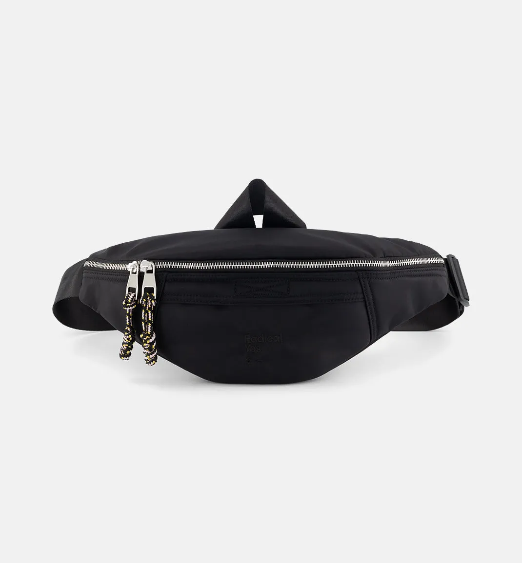 Enid Recycled Nylon Flight Bag | Black