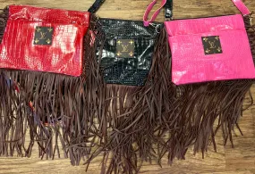 Fashion Western fringe crossbody shoulder bag