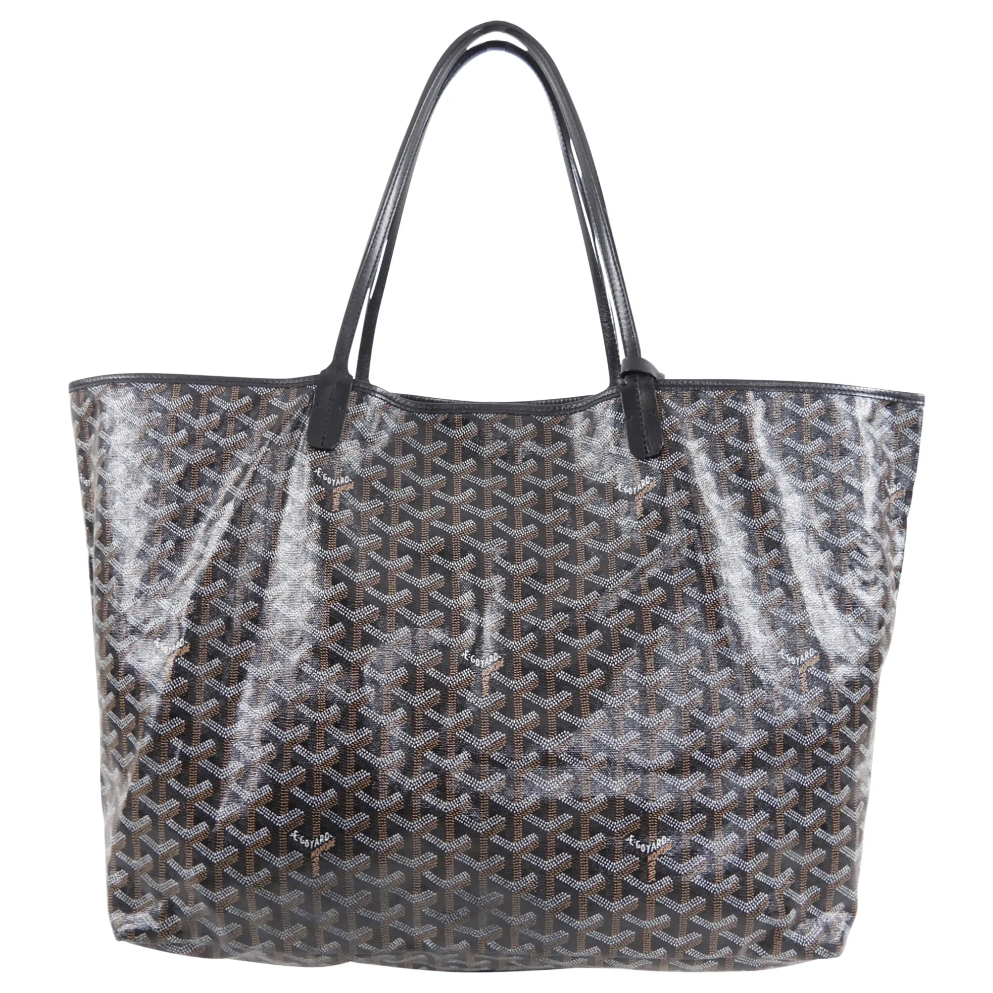 Goyard St. Louis Goyardine GM Tote Bag with Pouch