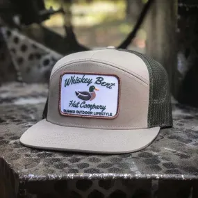 Green Head 7 Panel Trucker