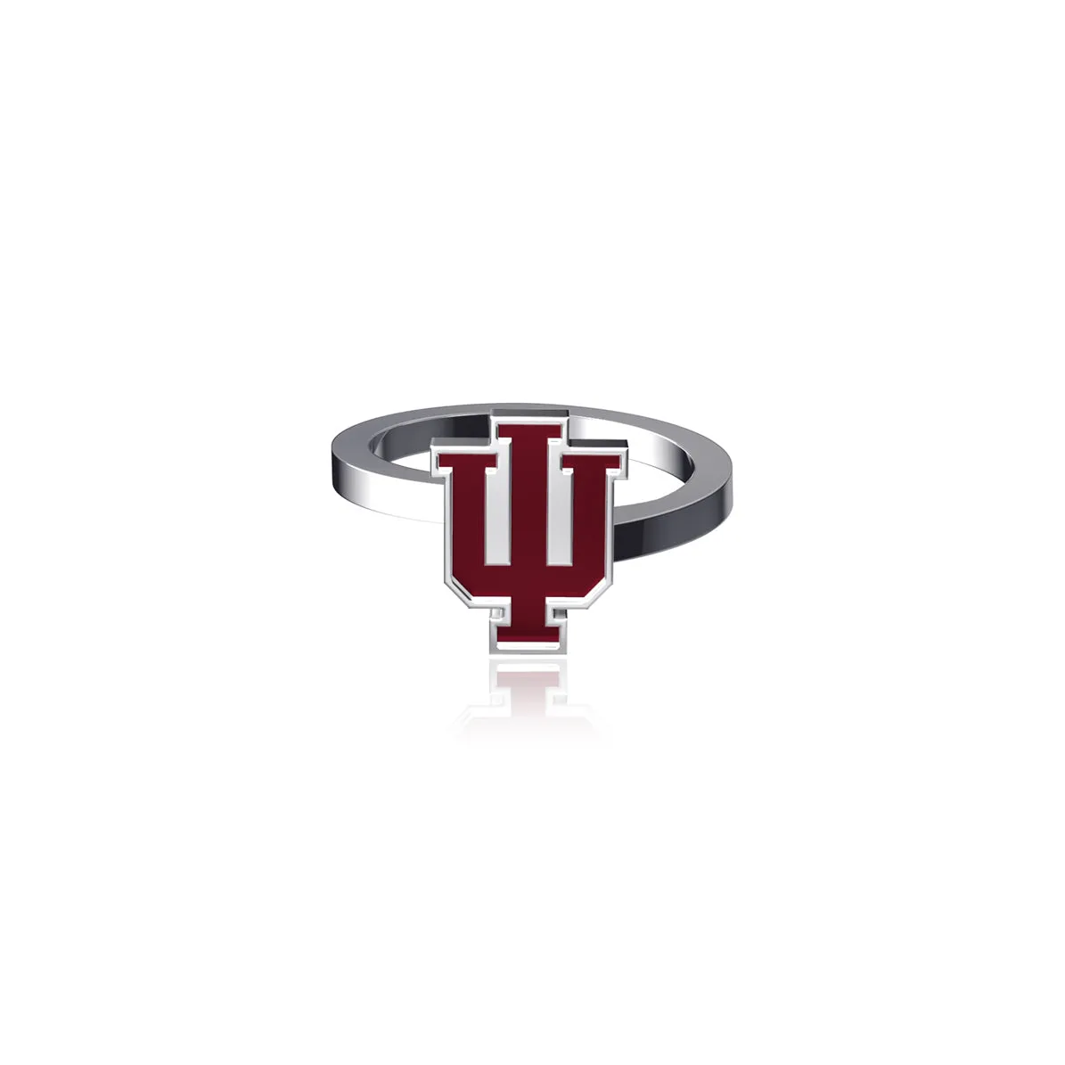 Indiana University Bypass Ring - Enamel