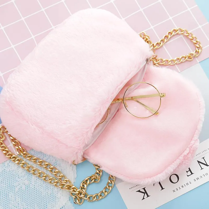 Kawaii Plush Bunny Ear Shoulder Bag AD12163