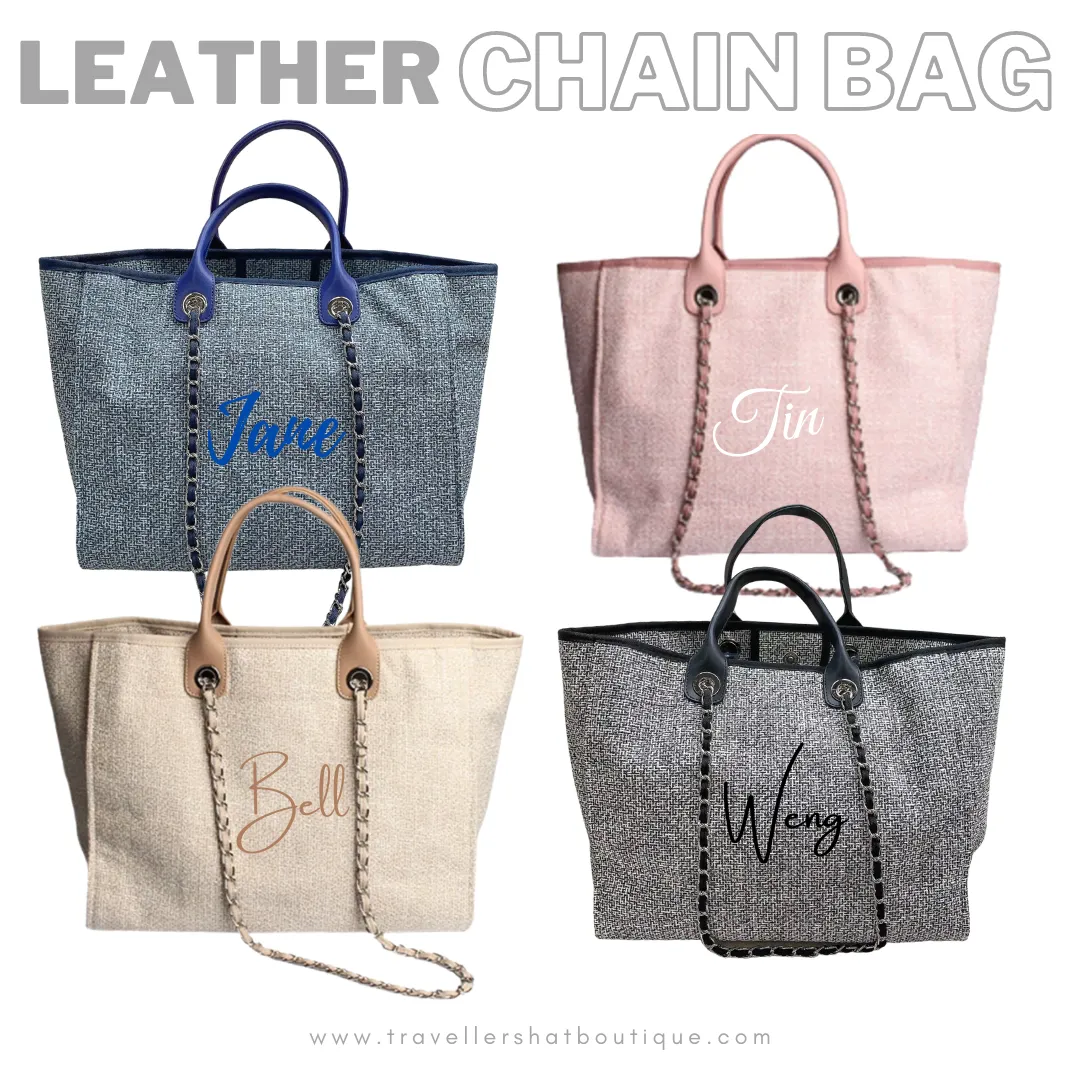 Leather Chain Bag