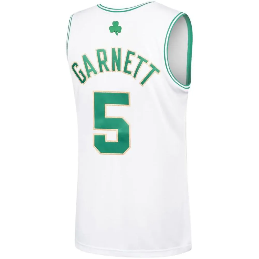 Men's Boston Celtics Kevin Garnett 2008-09 Hardwood Classics Jersey - White