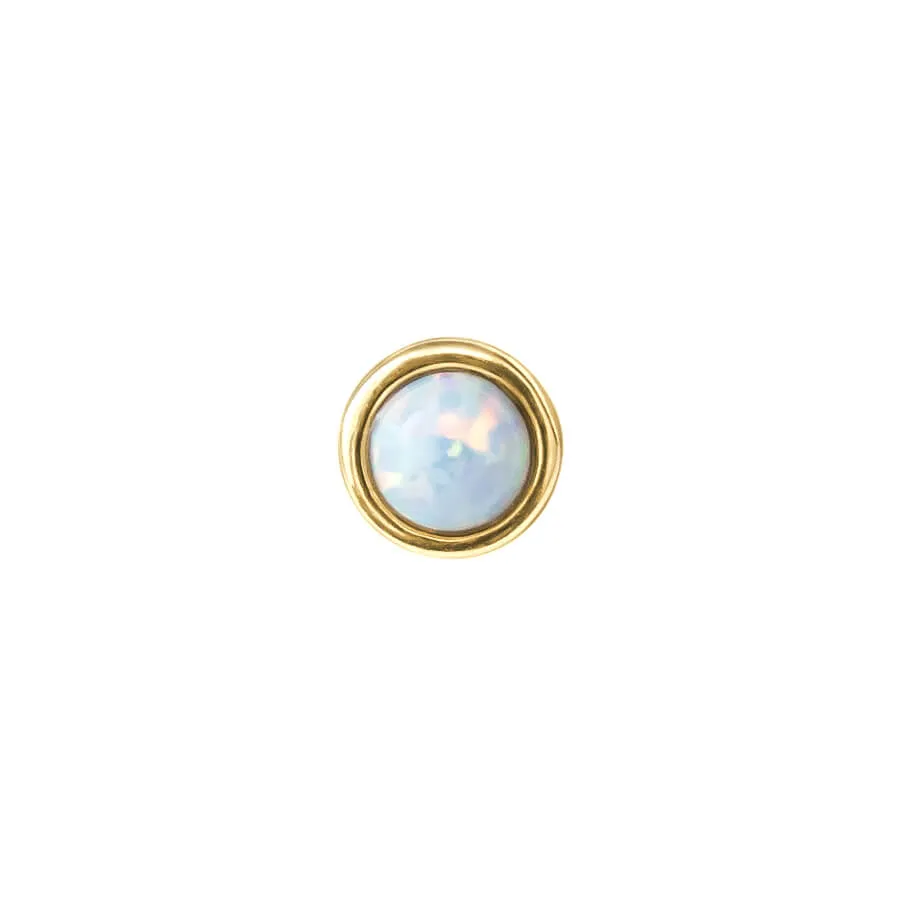 Opal Dew Threadless End (14K Gold)