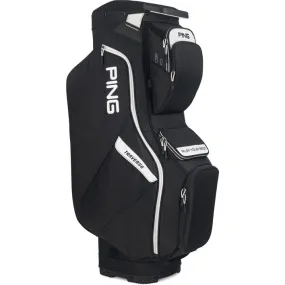 PING Traverse Cart Bag - Black/White