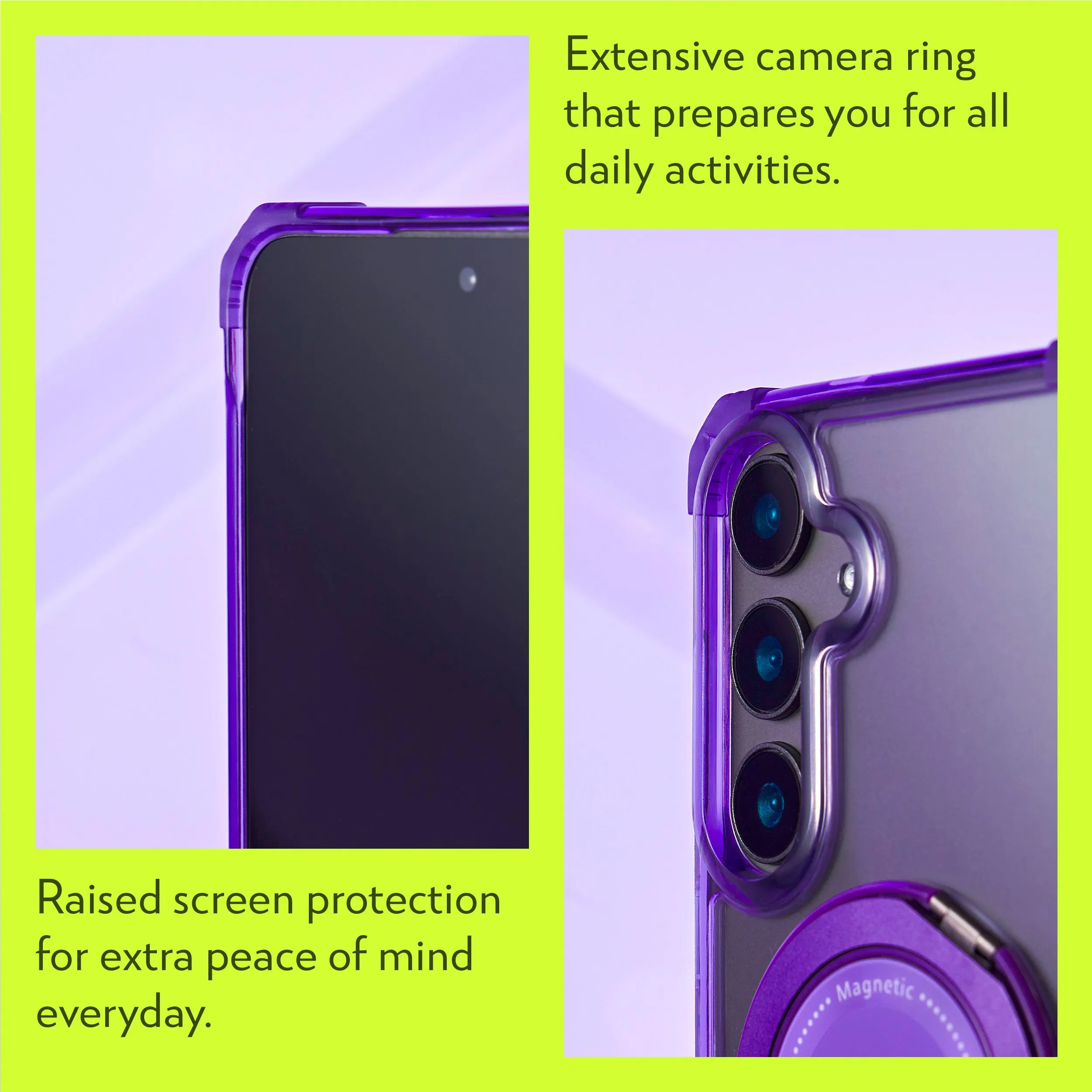 Revolve Case for Galaxy S24 - Purple Eclipse