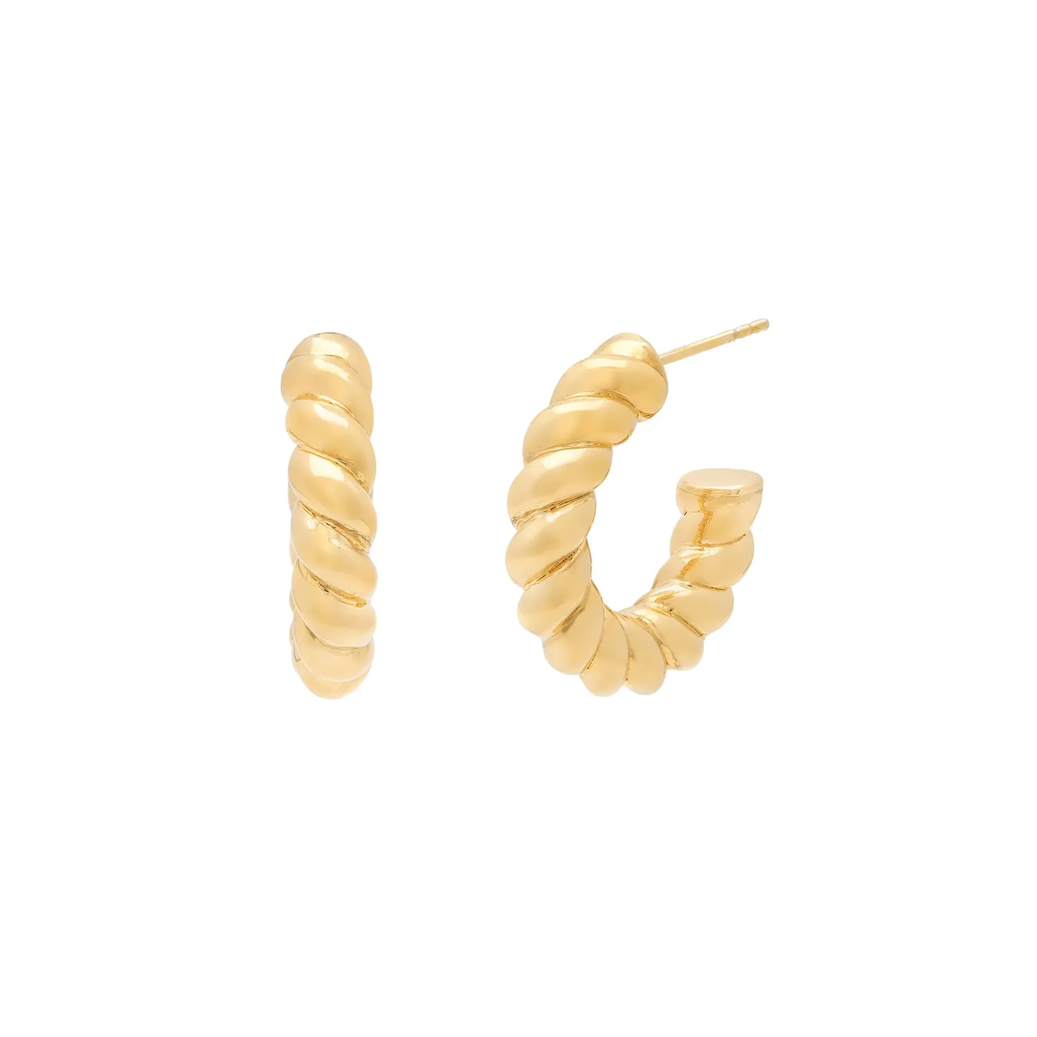 Revolve Hoops | Gold