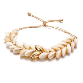 Rope Friendship Summer Gift Puka Sea Shell Bracelet