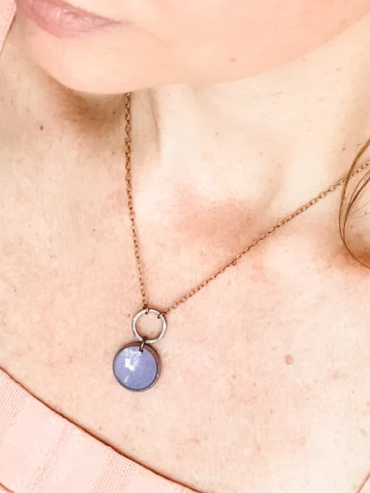 Small patina Revolve Penny necklaces- [made to order]