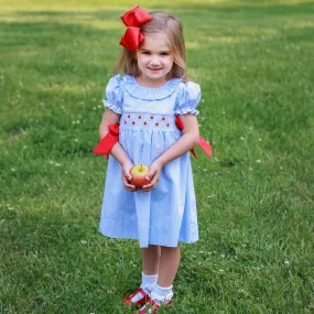 Smocked Apple Dress