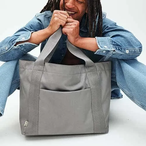 The BISics Tote in Grey