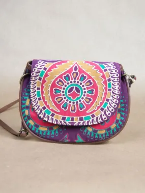 Tribal Canvas Side Bag