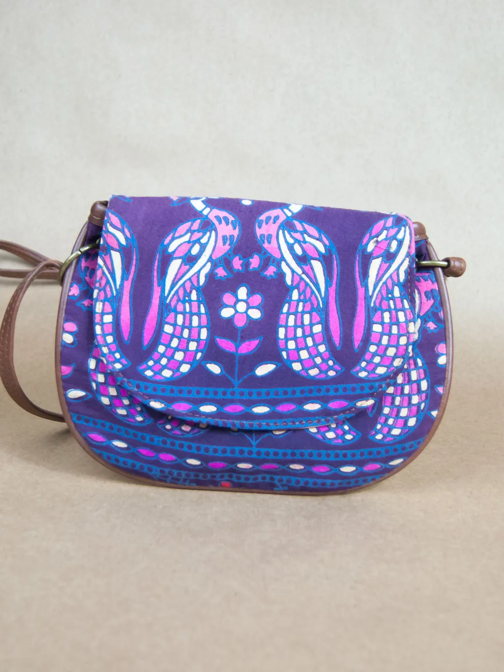 Tribal Canvas Side Bag