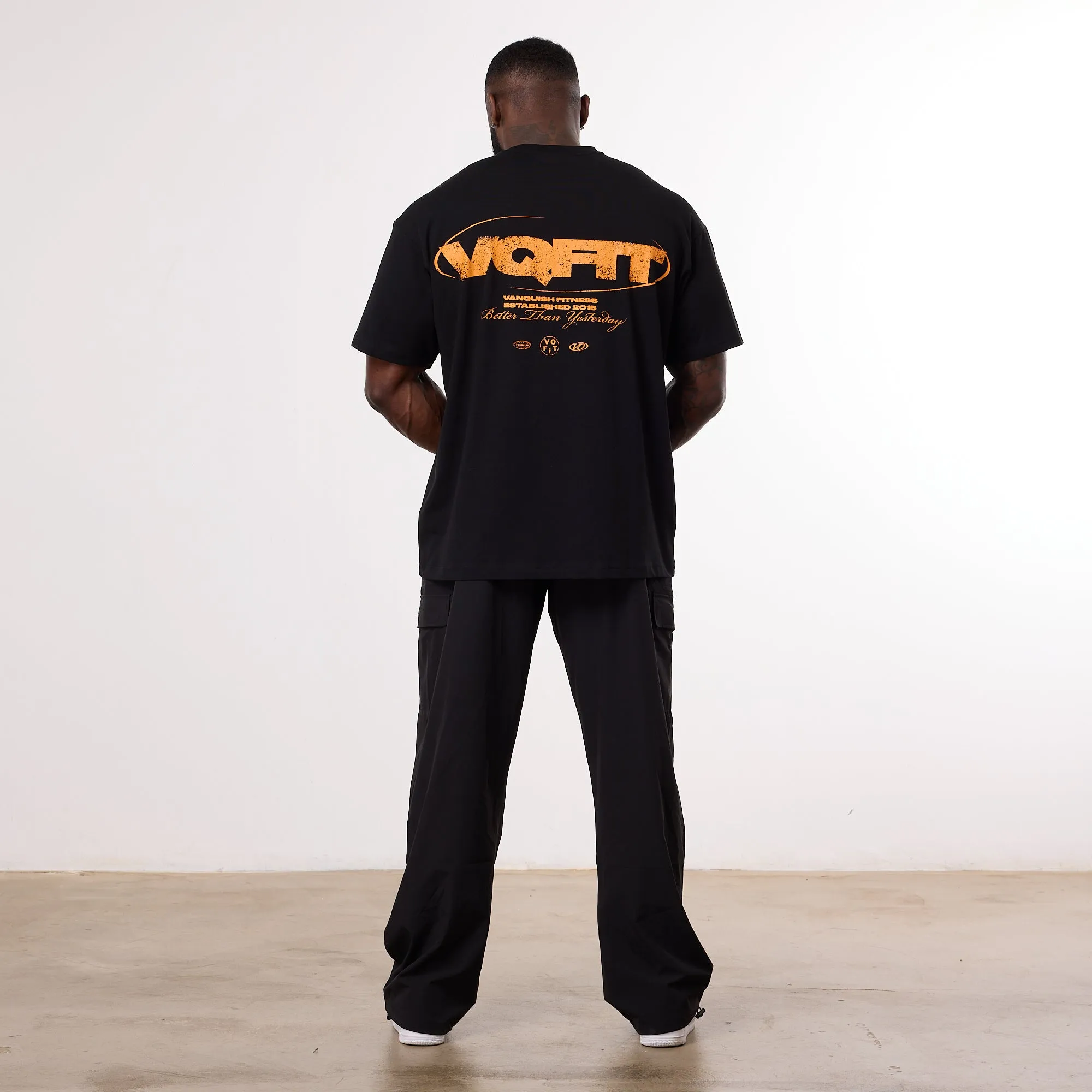 Vanquish TSP VQFIT Revolve Oversized Black T Shirt