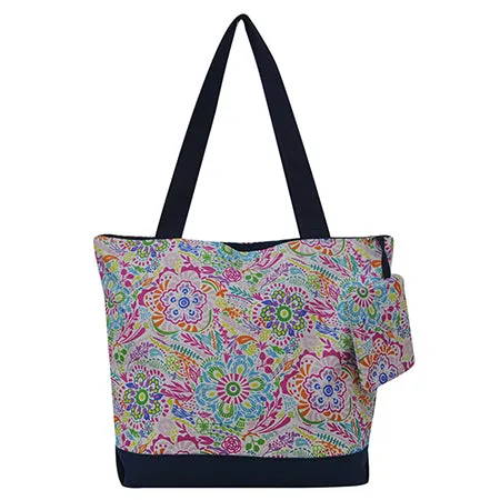 Wild Flower NGIL Canvas Tote Bag