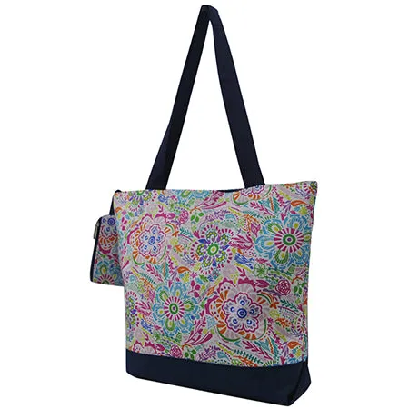 Wild Flower NGIL Canvas Tote Bag